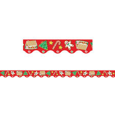 Christmas Bulletin Board Border, Scalloped