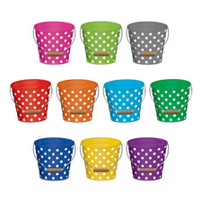 Polka Dots Buckets Accents