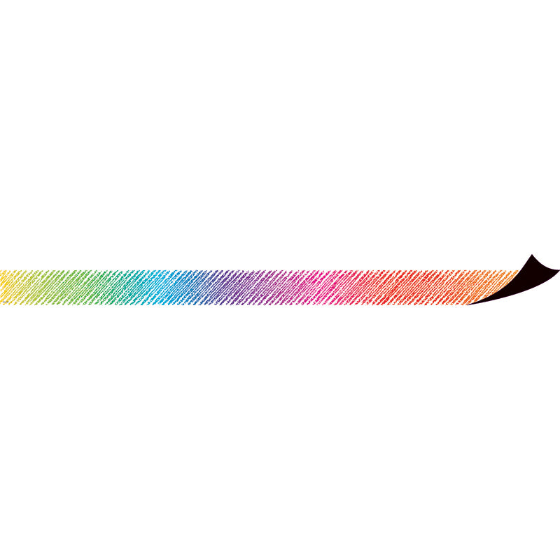 Colorful Scribble Magnetic Borders