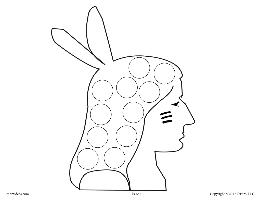 Thanksgiving Do-A-Dot Printables and Dot Art Painting Coloring Pages!