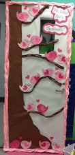 "Tweethearts" Super Cute Valentine's Day Door Display!