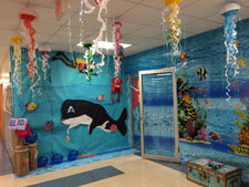 "Under the Sea" Book Fair Decor!