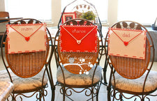 Personalized Valentine's Day Chair Envelopes