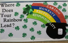 Where Does Your Rainbow Lead? - St. Patrick's Day Bulletin Board