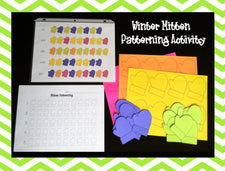 Winter Mitten Patterning Activity & Printables