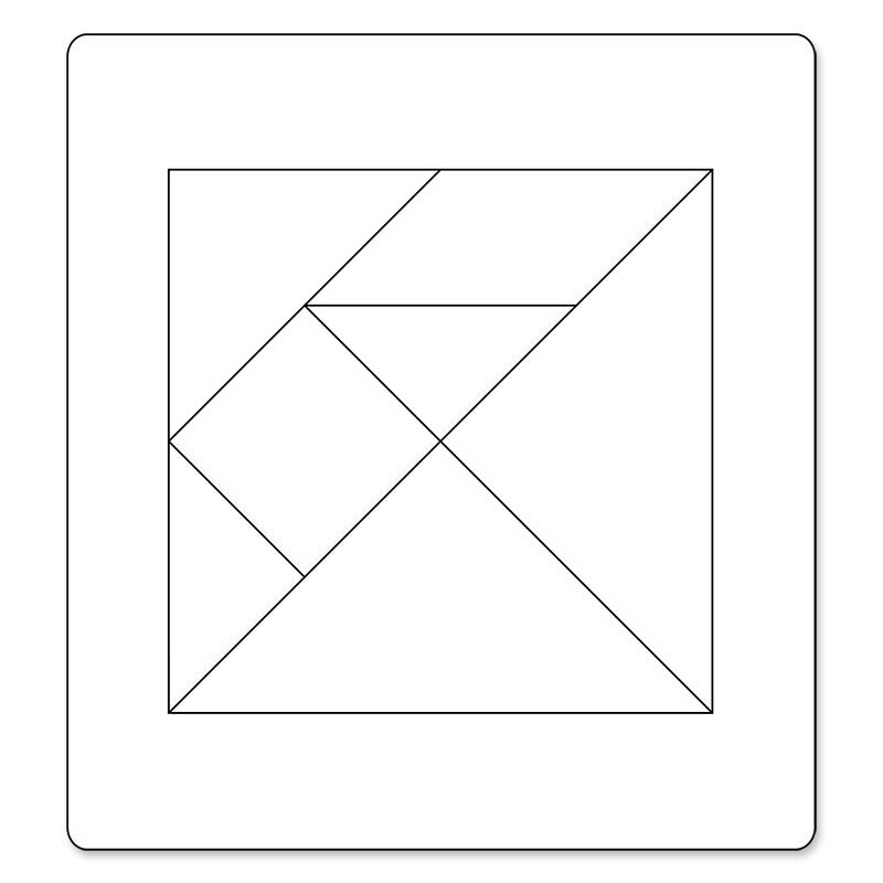 Sizzix Bigz Die Tangram (discontinued)