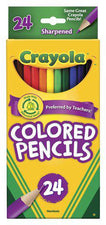 Crayola Colored Pencils 24Pk Assorted