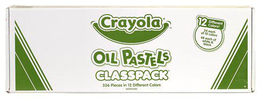 Crayola Oil Pastels 336 Count Classpack