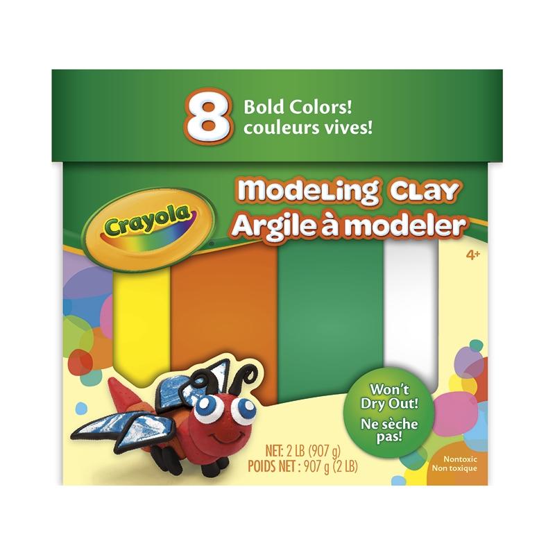 Crayola® Modeling Clay, 2 Lb Jumbo Assortment (8 Count)