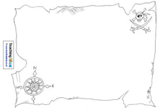 Talk Like A Pirate Day - Design A Treasure Map