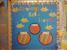 Under The Sea Attendance Bulletin Board Idea