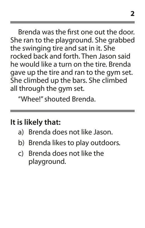 Inference Practice Cards, Red Level