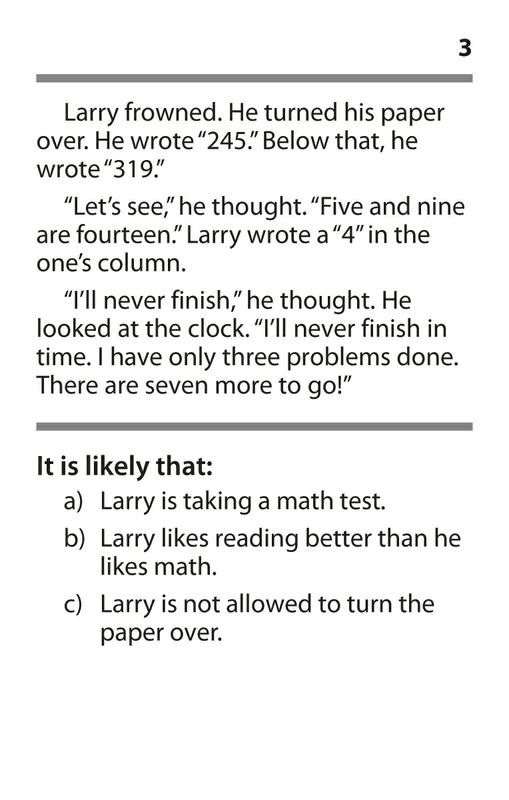 Inference Practice Cards, Red Level