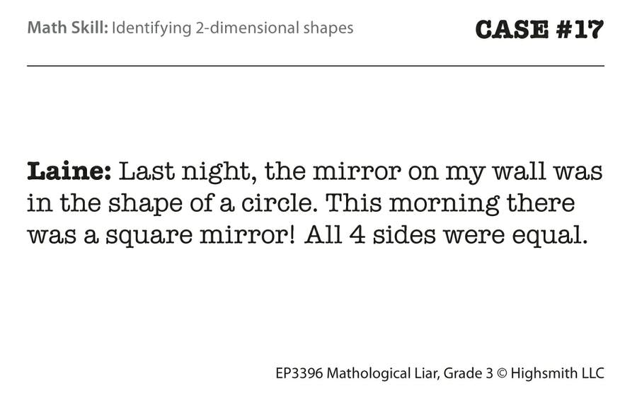 Mathological Liar Game, Grade 3