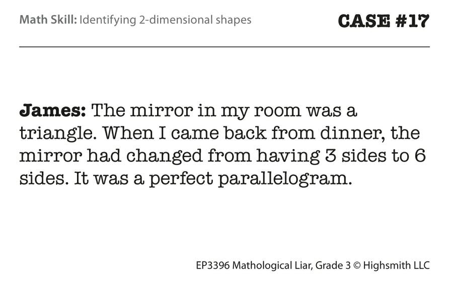 Mathological Liar Game, Grade 3