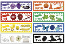 Colors Mini Bulletin Board Set