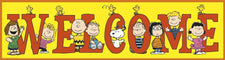 Peanuts® Welcome Banner