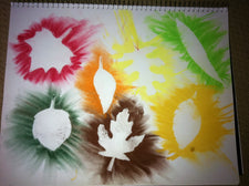 Create Fall Leaves with Chalk Pastels - Early Childhood Art Activity!