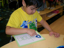 Fingerprint Letter Fun!