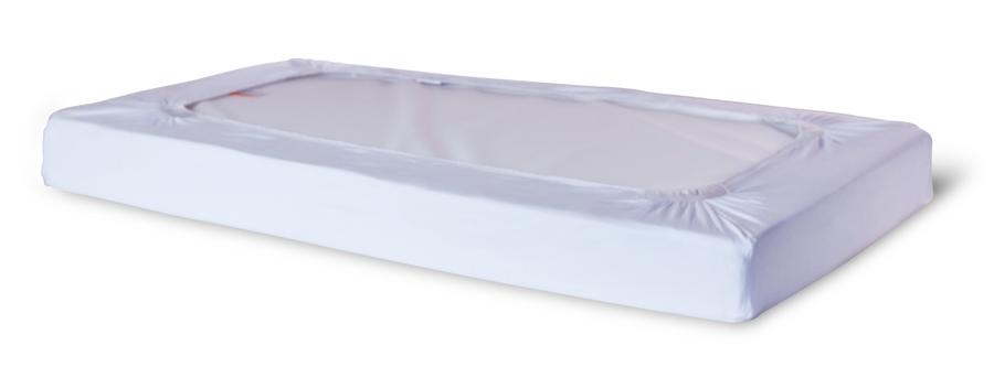 SafeFit™ Elastic Fitted Safety Sheets for Foundation's Full-Size Cribs, White (6 Pack)