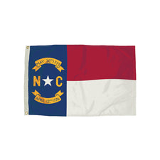 Durawavez Nylon North Carolina State Flag, 3' x 5'