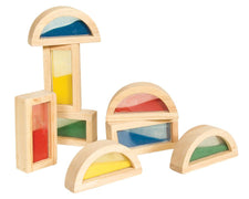 Rainbow Blocks Sand