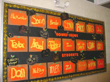 Gourd-geous Students! - Fall Bulletin Board Idea