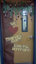 "We Love Hanging with..." - Teacher Appreciation Classroom Decorating Idea