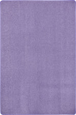 Just Kidding™ Very Violet Classroom Rug, 6' x 9' Rectangle