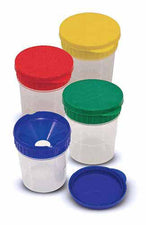 Spill-proof Paint Cups, Assorted Colors