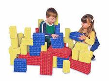 Deluxe Jumbo Cardboard Blocks 40 Pc