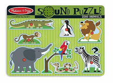 Zoo Animals Sound Puzzle, 8 Pieces