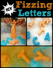 Summer Science + Literacy - Icy Fizzing Letters