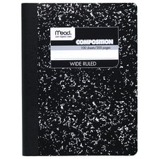 Composition Notebook, 100 Sheets, 9 3/4 x 7 1/2"