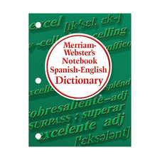 Merriam-Webster's Notebook Spanish English Dictionary