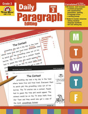 Daily Paragraph Editing, Grade 3