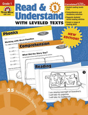 Read & Understand with Leveled Texts, Grade 1