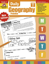 Daily Geography Practice, Grade 2