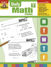 Daily Math Practice, Grade 2