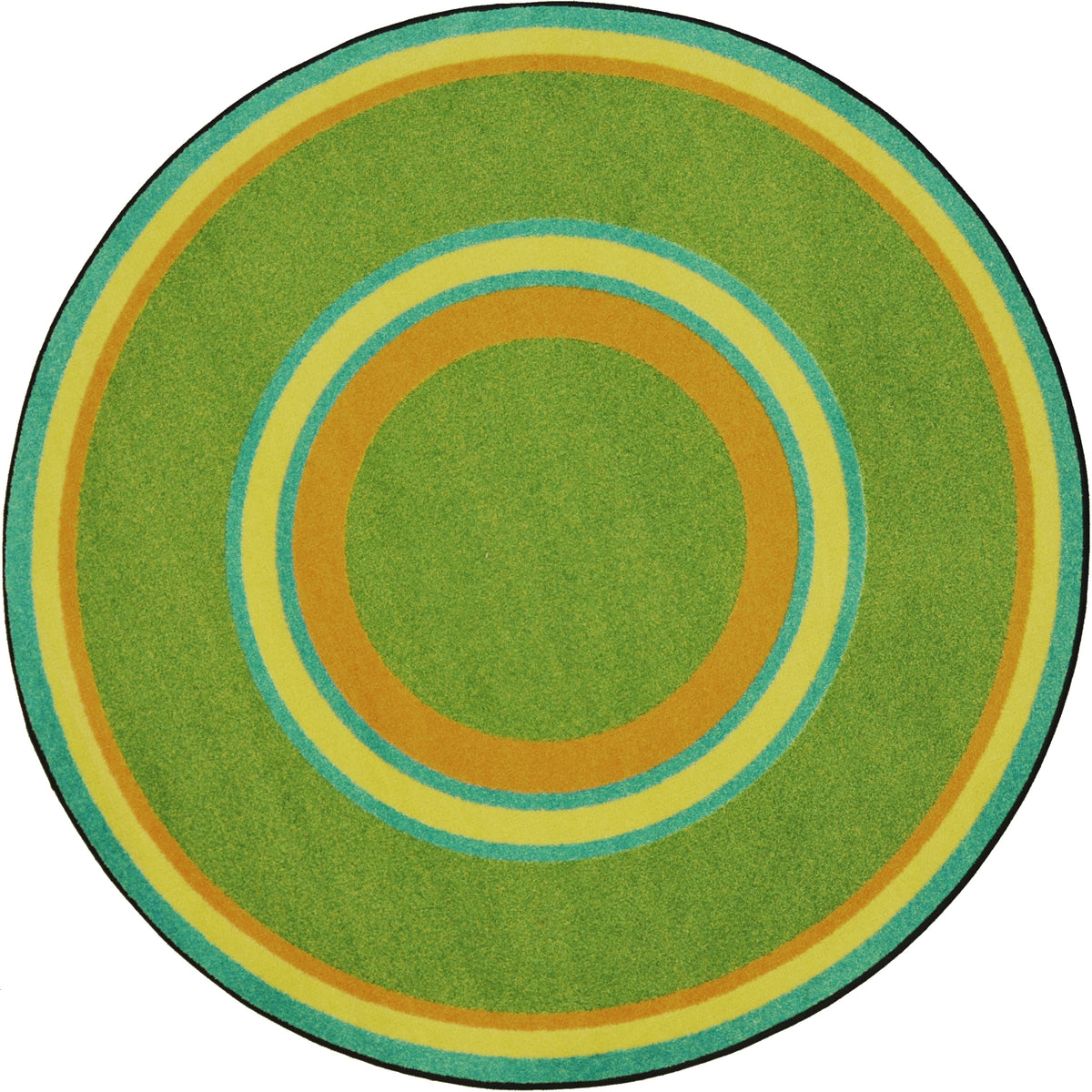 Ripples© Classroom Rug, 3'10" x 5'4" Oval Retro