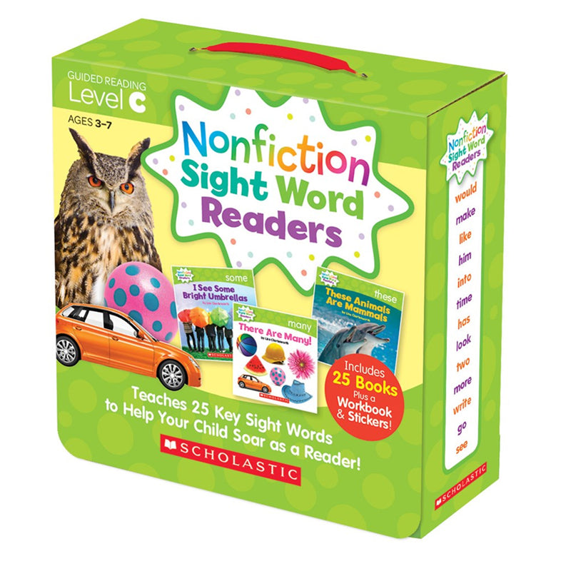 Nonfiction Sight Word Readers Parent Pack, Level C