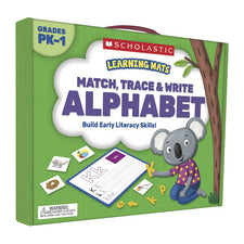 Learning Mats: Match, Trace & Write the Alphabet