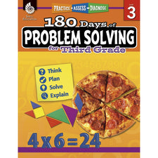 Shell Education 180 Days of Problem Solving for Third Grade (discontinued)