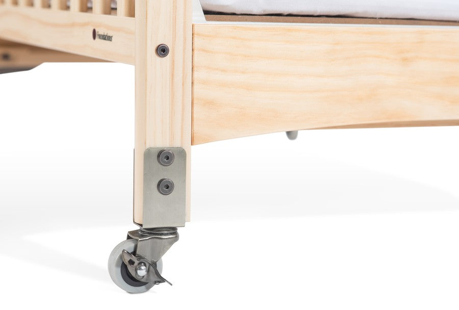 Next Gen Serenity® Compact Fixed-Side Crib, Mirror, Natural