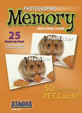 Pets Photographic Memory Matching Game