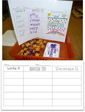 Sight Word Practice FREEbie