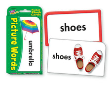 Picture Words Pocket Flash Cards