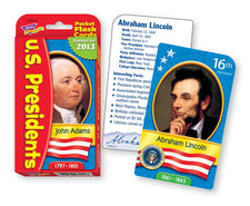 U.S. Presidents Pocket Flash Cards