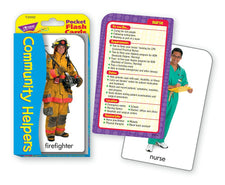 Community Helpers Pocket Flash Cards