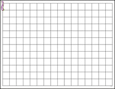 Graphing Grid (Small Squares) Wipe-Off® Charts